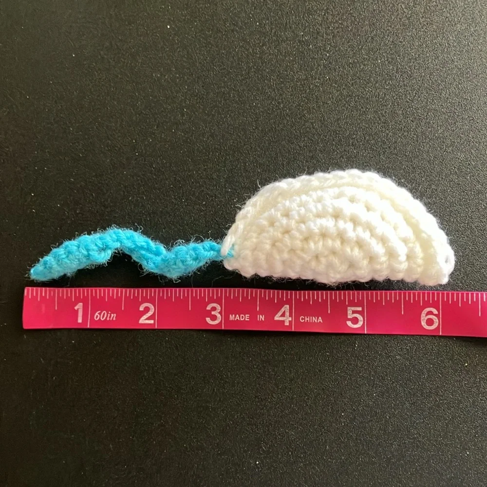 Handmade Cat Toys Mice Crochet Pet Kitty Three Piece